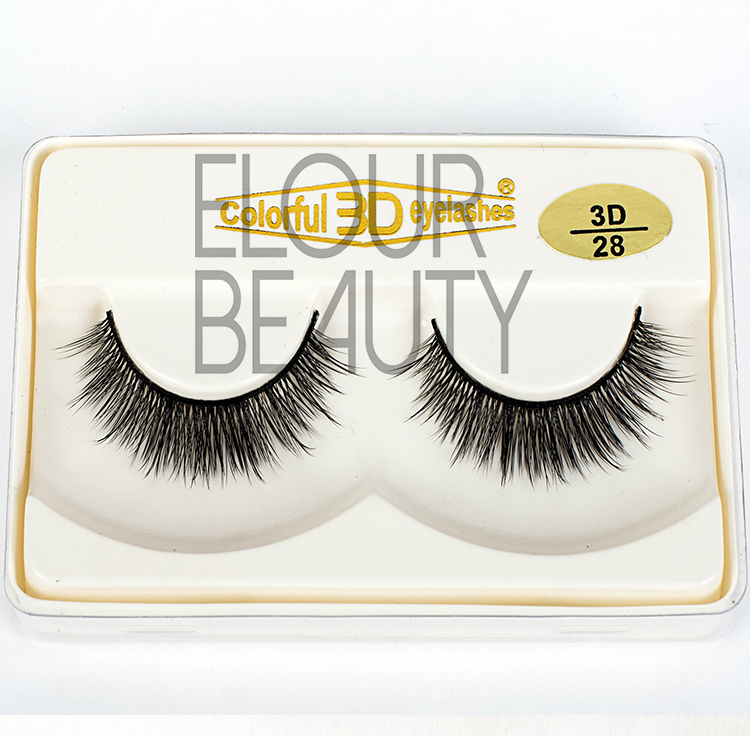 Reusable velvet soft Korean silk hair 3d lashes EJ25